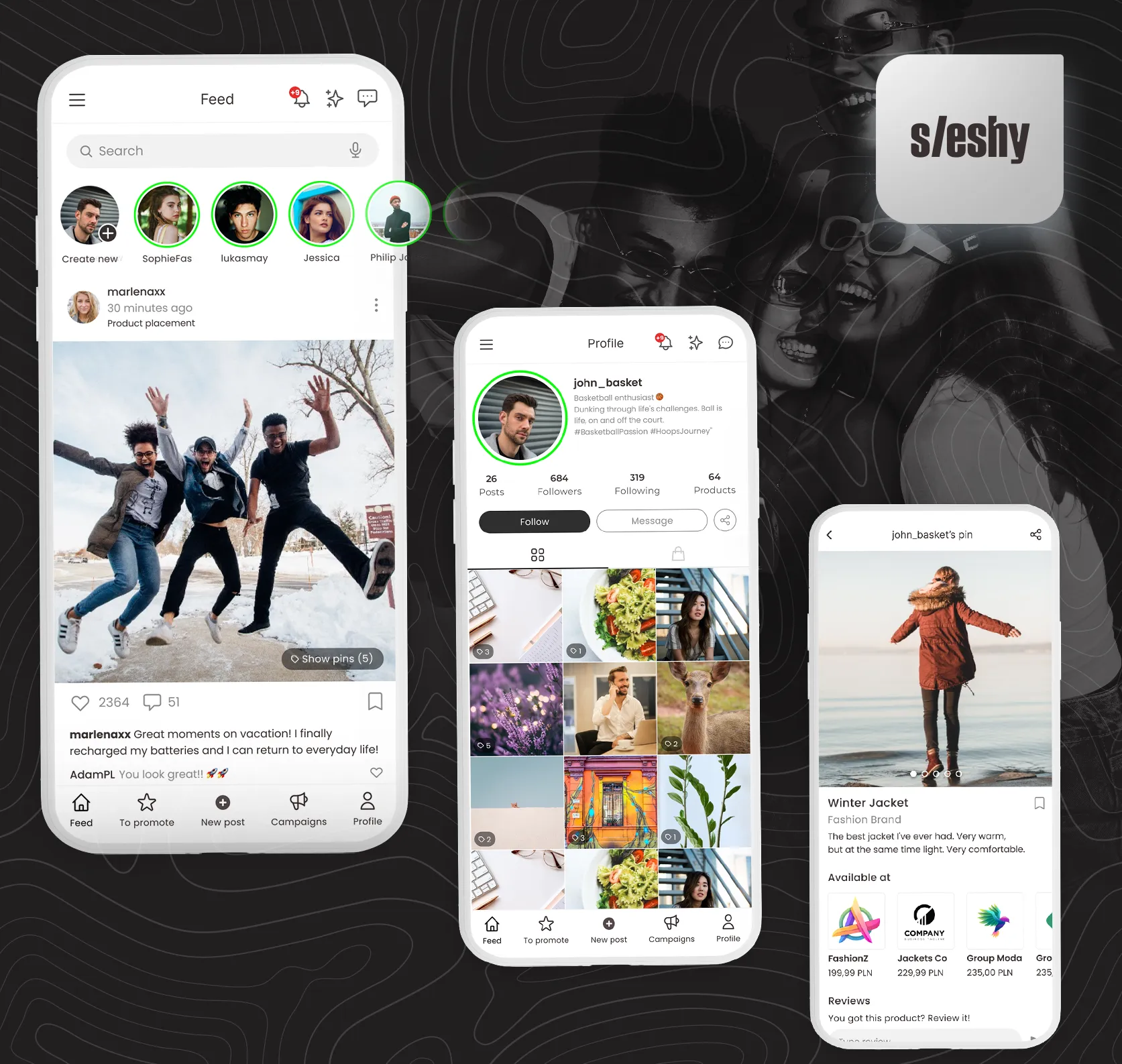 Sleshy — Influencer verdienen am Verkauf, und Marken gewinnen einen neuen Kanal